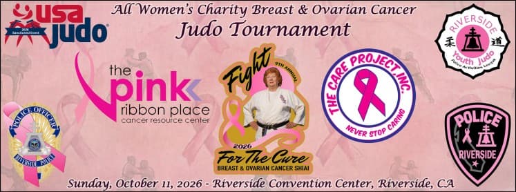 9th Annual "Fight for the Cure" All Women's Breast Cancer Charity Judo Shiai flyer