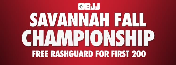 FUJI BJJ Savannah Fall Championship flyer