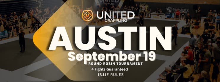 United Grappling Austin - September 19 flyer