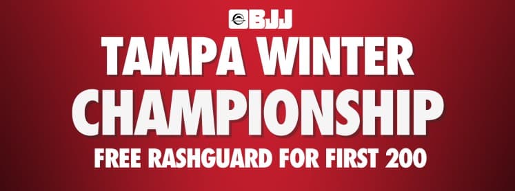 FUJI BJJ Tampa Winter Championship flyer