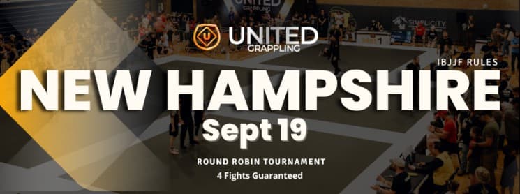 United Grappling New Hampshire- September 19 flyer