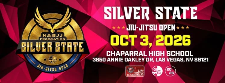 Las Vegas Silver State Jiu-Jitsu Open flyer