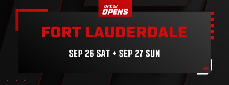 UFC BJJ Open - Fort Lauderdale No-Gi flyer