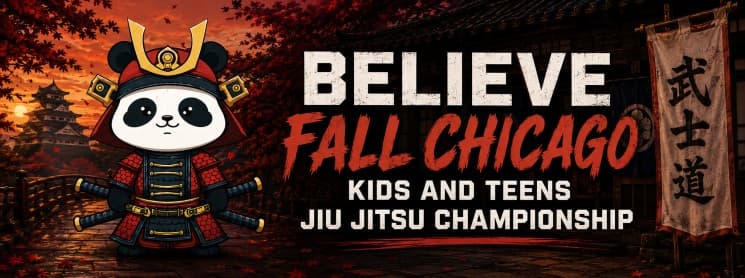 Believe Jiu Jitsu Chicago Fall flyer