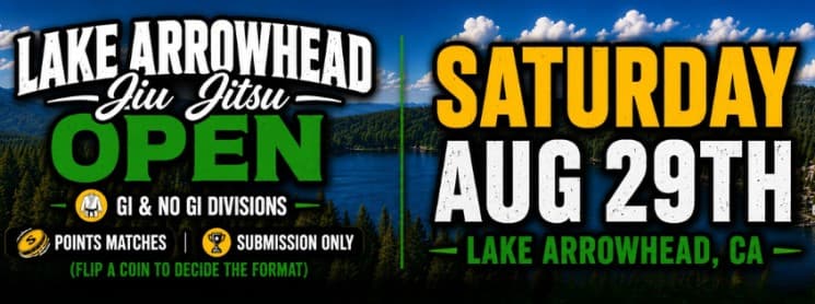 Lake Arrowhead Jiu Jitsu Open flyer