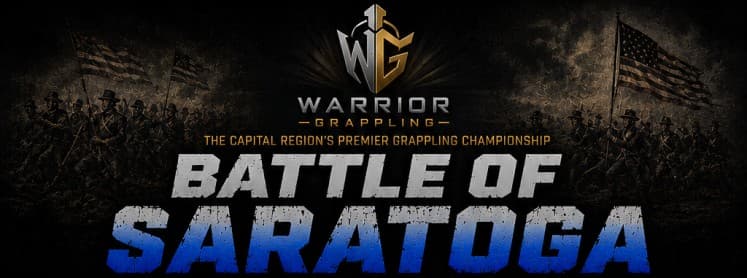 Warrior Grappling: Battle of Saratoga flyer