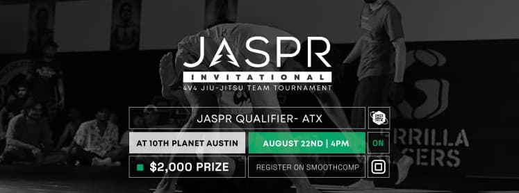 Jaspr $20k Invitational: 10th Planet Austin Qualifier flyer