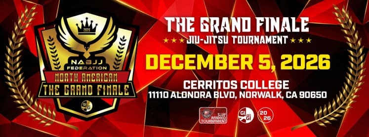 The 2026 North American Grand Finale flyer