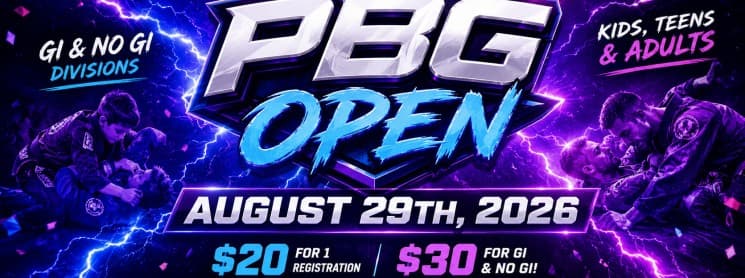 PBG OPEN SUB-ONLY ($20!) flyer