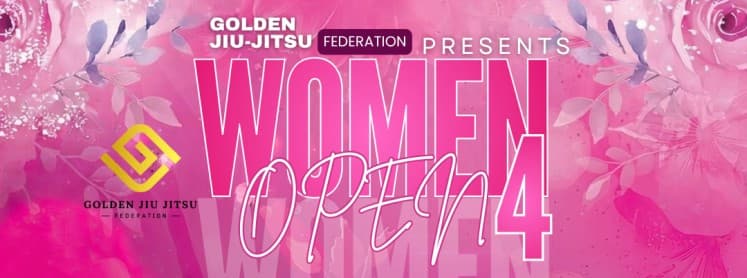 Women's Open 4 Jiu-Jitsu Tournament flyer